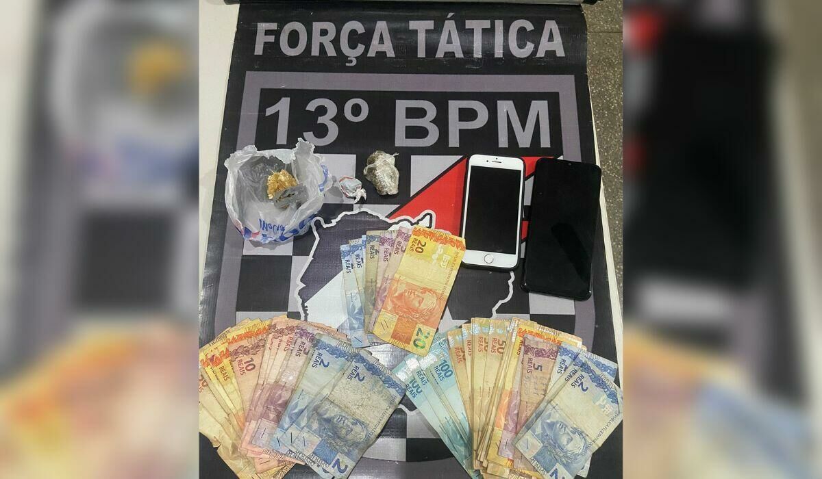 Imagem de compartilhamento para o artigo Polícia Militar prende dois suspeitos de tráfico de drogas em Paranaíba da MS Todo dia
